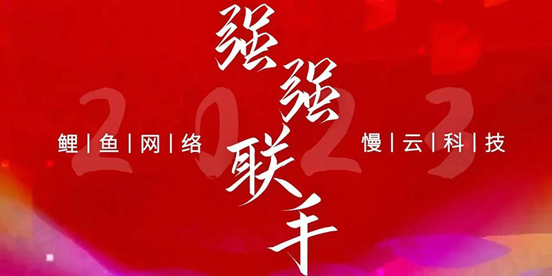 鲤鱼网络与慢云科技强强联手,实现合作共赢